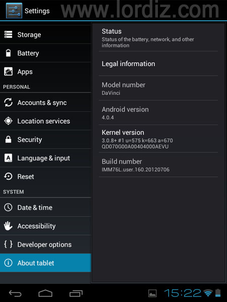 Ss5 ReedPad2 Tablet İçin Android 4.0.4 İCS (Türkçe Dil Yamalı)