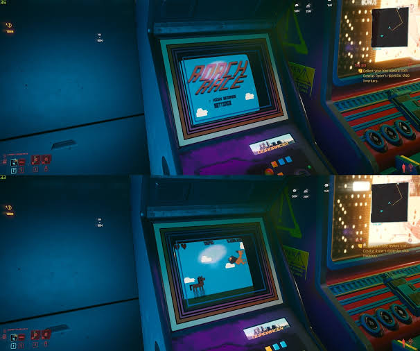 cyberpunk2077 roachrace arcade - Cyberpunk 2077 Atari Oyunu Roach Race Mobil Platformlarda!