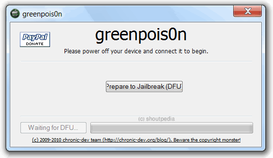 greenpois0n İpod 3G 8GB için Jailbreak Nasıl Yapılır?