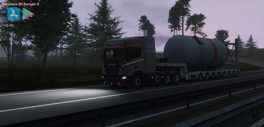mobil tir simulasyon oyunu wanda - Euro Truck Simulator Mobil Uyarlaması "Truckers of Europe 3"