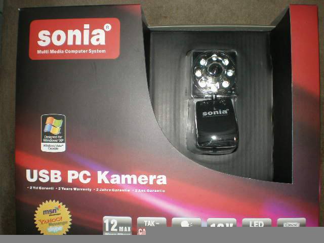 soniasn1201webcam120mpt Sonia SN-2007 Webcam XP Driverı İndir